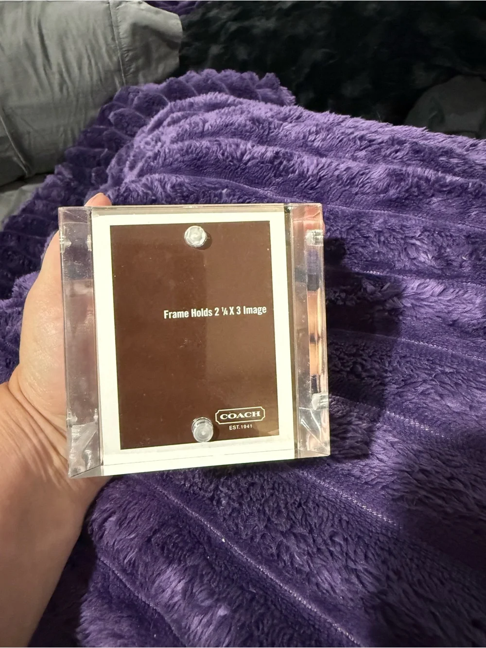 COACH Picture Cube FREE SHIPPING